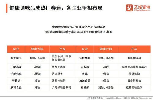 艾媒咨询 2023年中国调味品行业产品创新专题研究报告