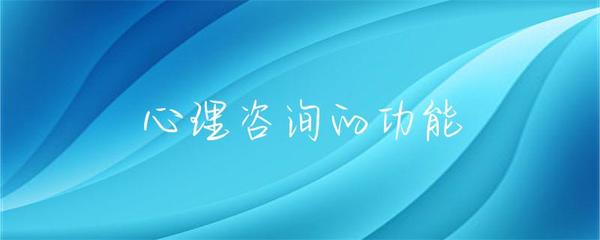 咨询的功能